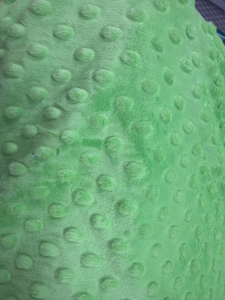Minky Dots Bright Lime SMD7581 58/60"