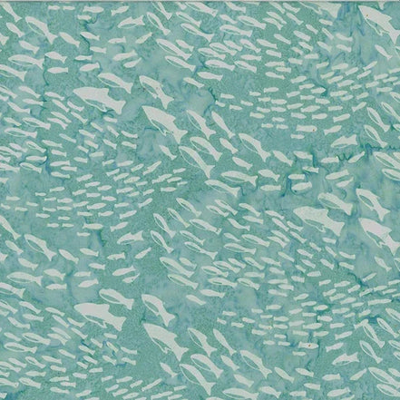Bali Batik by Wildfire Designs Alaska School Aquamarine