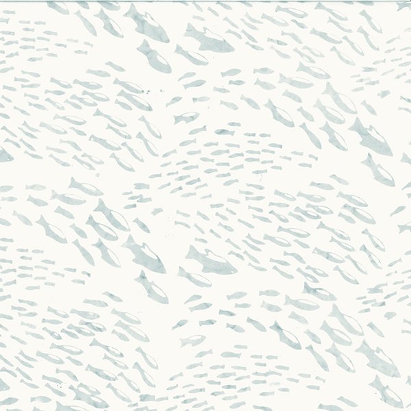 Bali Batik by Wildfire Designs Alaska School Lt Gray