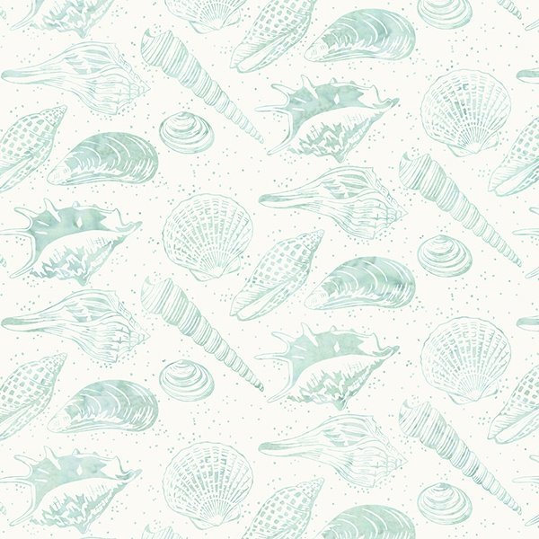 Bali Batik by Wildfire Designs Alaska Seashells Bluegrass