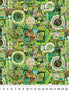 Color Collage II GREEN COLLAGE