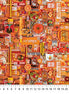 Color Collage II ORANGE COLLAGE