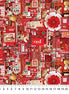 Color Collage II Red COLLAGE