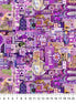 Color Collage II Purple COLLAGE