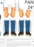 Pattern panel for creating a Kuklinska doll with measurements and color options.