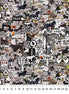Color Collage II Black COLLAGE