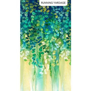 Morning Light Blue Multi LEAF OMBRE FULL