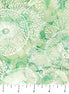 Deep Blue Sea Flowers Lt Green Multi