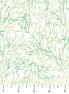 Deep Blue Tonal Coral Lt Green