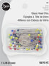 Dritz Glass Head Pins 1.25in
