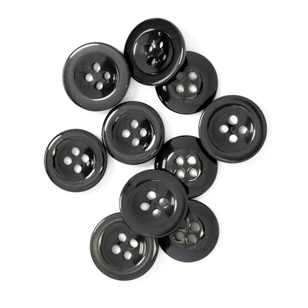 Drtiz Waistband Buttons Black