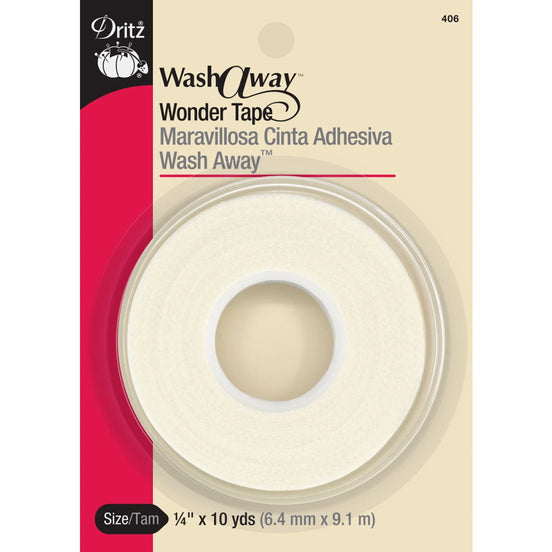 Wash Away Wonder Tape 1/4 x10yd