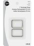 Dritz 1" Rectangle Rings