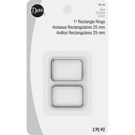 Dritz 1" Rectangle Rings