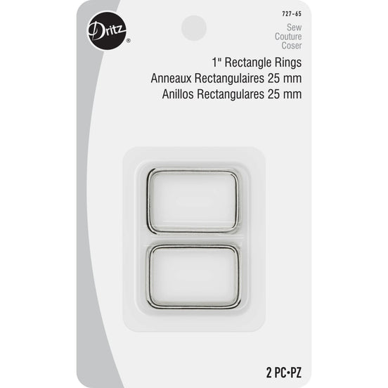 Dritz 1" Rectangle Rings