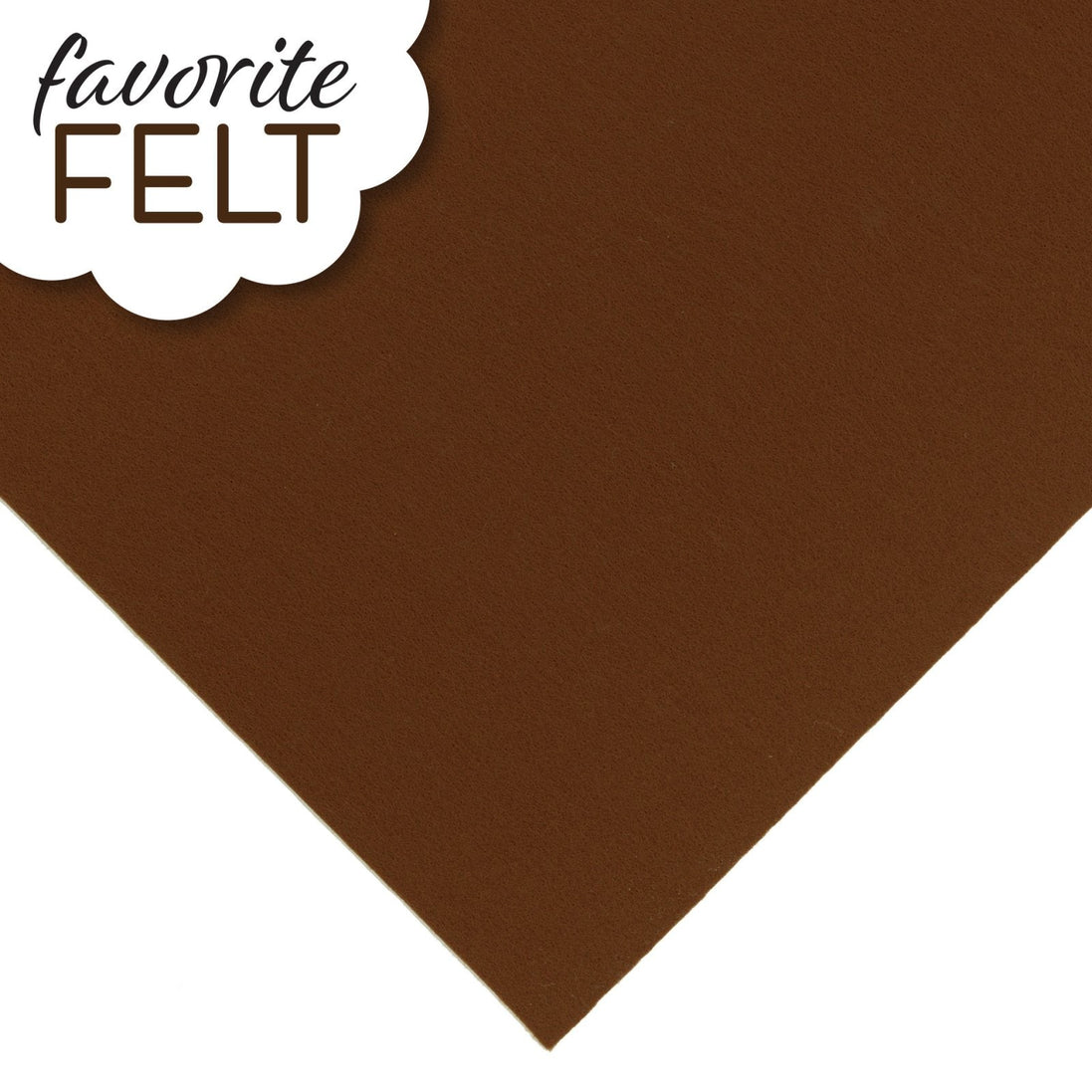 OESD Favorite Felt Dark Brown 2/pk