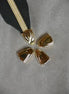 Yellow Gold Zipper End Caps