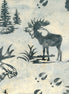 Hoffman Batik Moose and Prints December