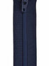 Polyester Zipper 18" Navy
