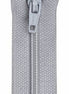 Polyester Zipper 18" Nugrey