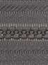 Fastrak Vislon 24" Grey Separating Zipper