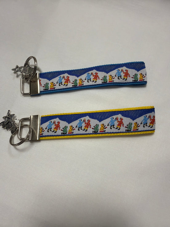 Alaskan Jacquard Key Fob Arctic Celebration