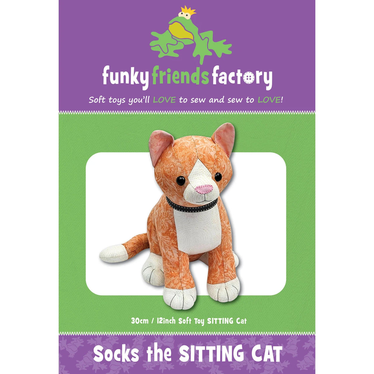 Socks The Sitting Cat Pattern