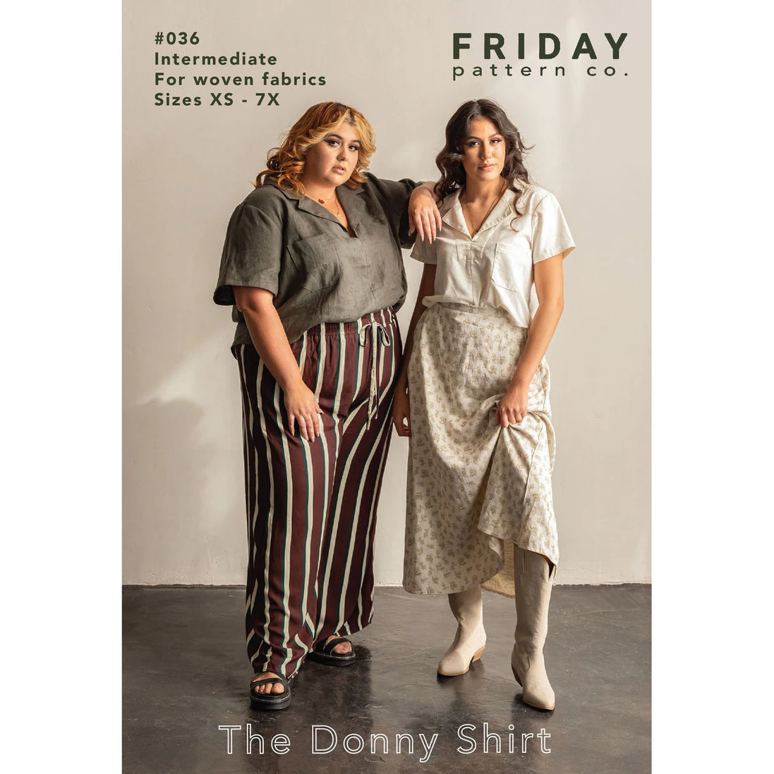 The Donny Shirt Pattern
