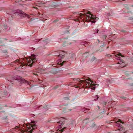 Pink Fluidity 108" Wide Back