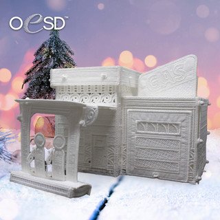 Clearance Freestanding Gas Station