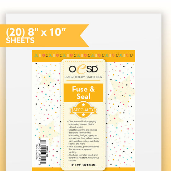 OESD Fuse & Seal 8" x 10" 20 Sheets