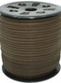 Banded Stretch Elastic 1/6" Brown