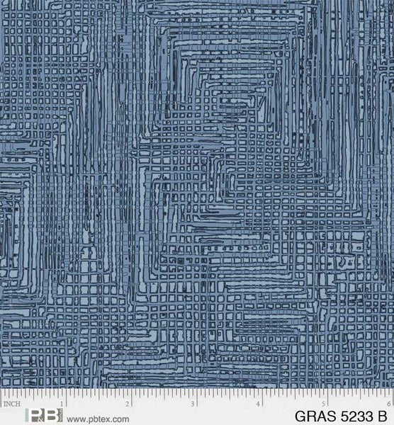 Grass Roots Blue Grass Cloth Texture