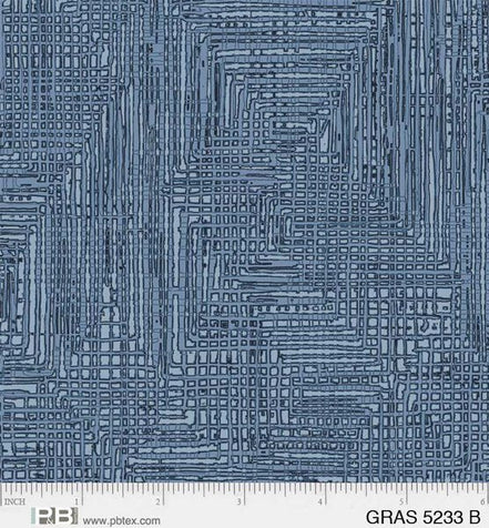 Grass Roots Blue Grass Cloth Texture