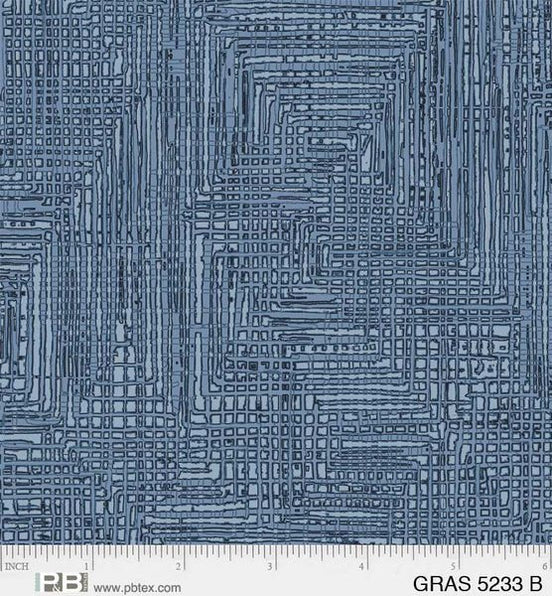 Grass Roots Blue Grass Cloth Texture