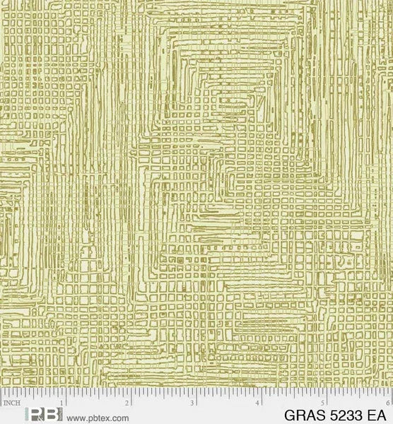 Grass Roots Light Green Grass Cloth Texture