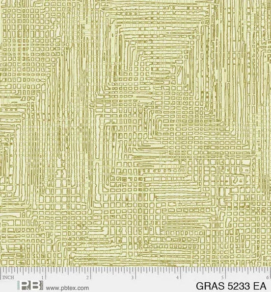 Grass Roots Light Green Grass Cloth Texture