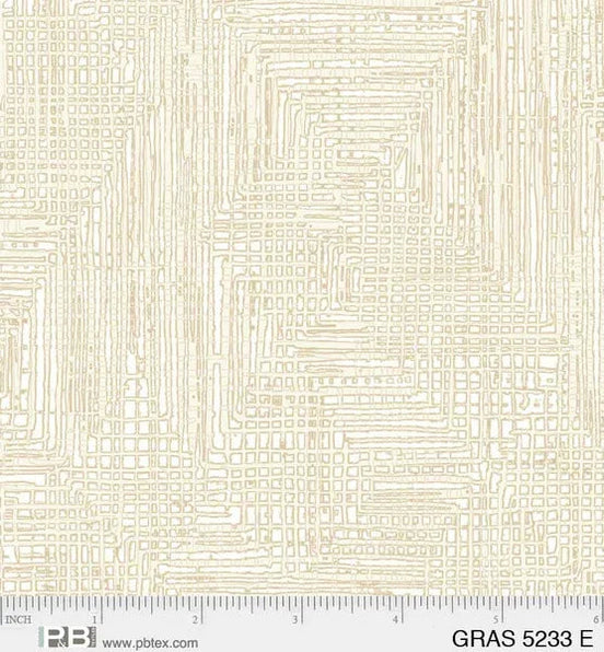 Grass Roots Ecrue Grass Cloth Texture