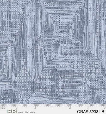 Grass Roots Lt Blue Grass Cloth Texture