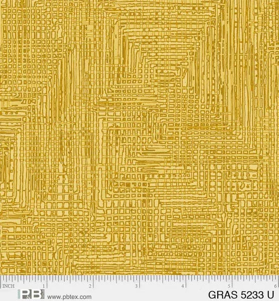 Grass Roots Gold Grass Cloth Texture