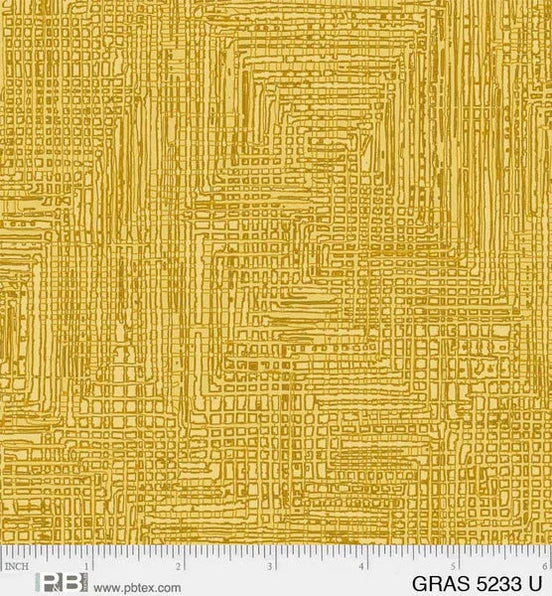 Grass Roots Gold Grass Cloth Texture