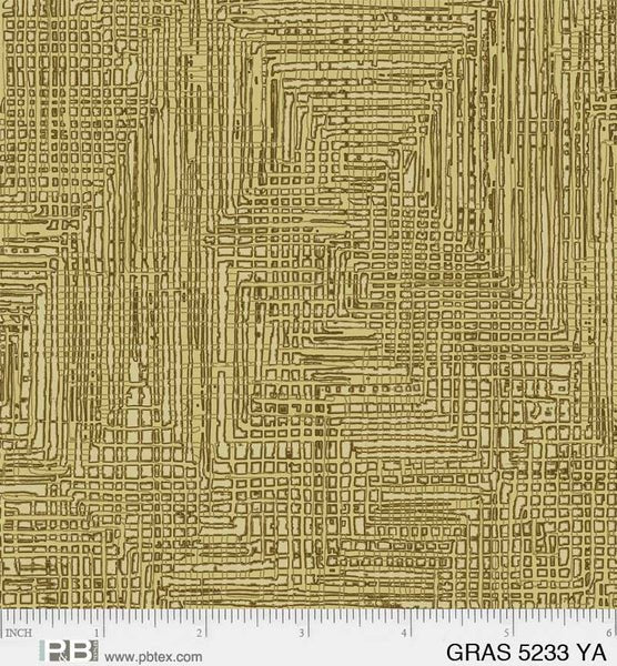 Grass Roots LT Sage Green Grass Cloth Texture