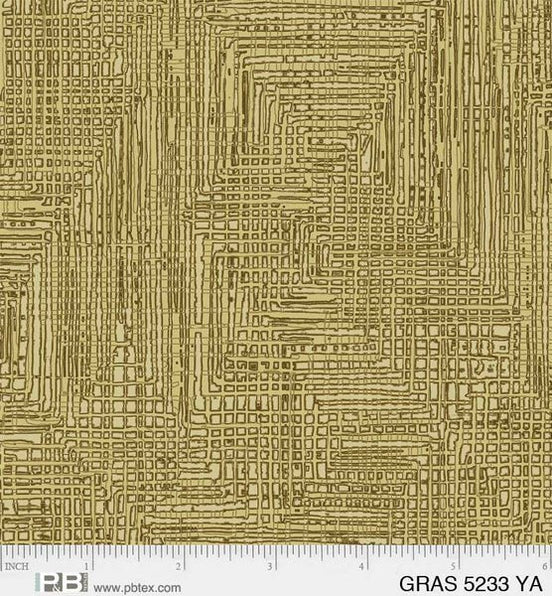 Grass Roots LT Sage Green Grass Cloth Texture