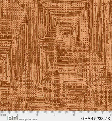 Grass Roots Copper Grass Cloth Texture