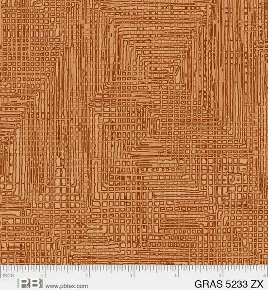 Grass Roots Copper Grass Cloth Texture