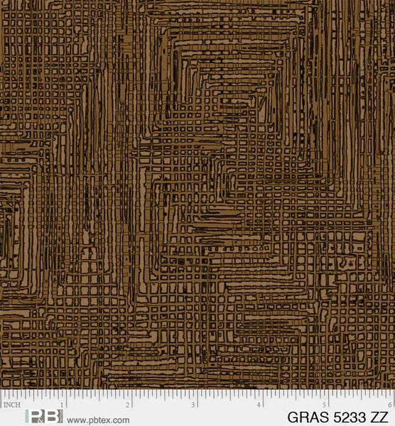 Grass Roots Brown Grass Cloth Texture