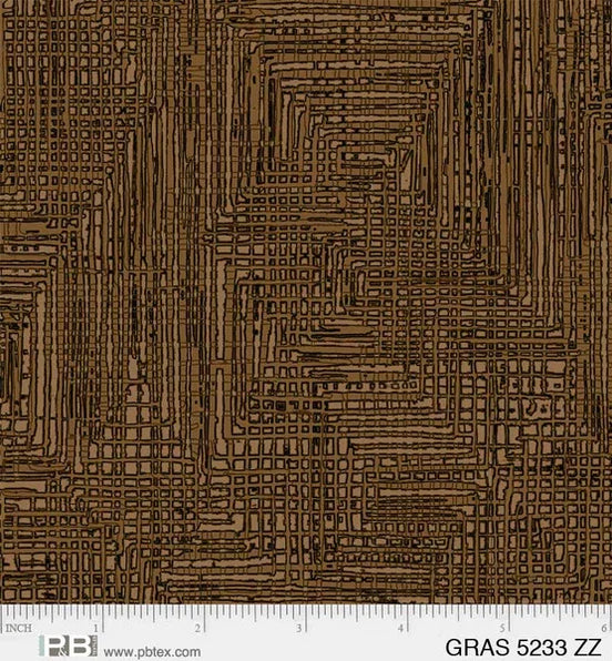 Grass Roots Brown Grass Cloth Texture