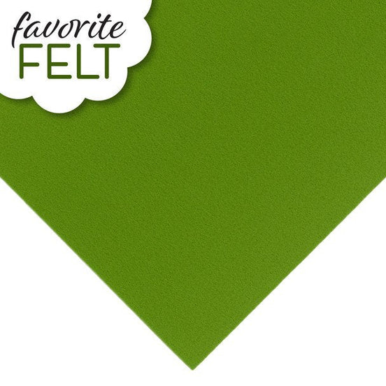 OESD Favorite Felt Grass Green 2/pk