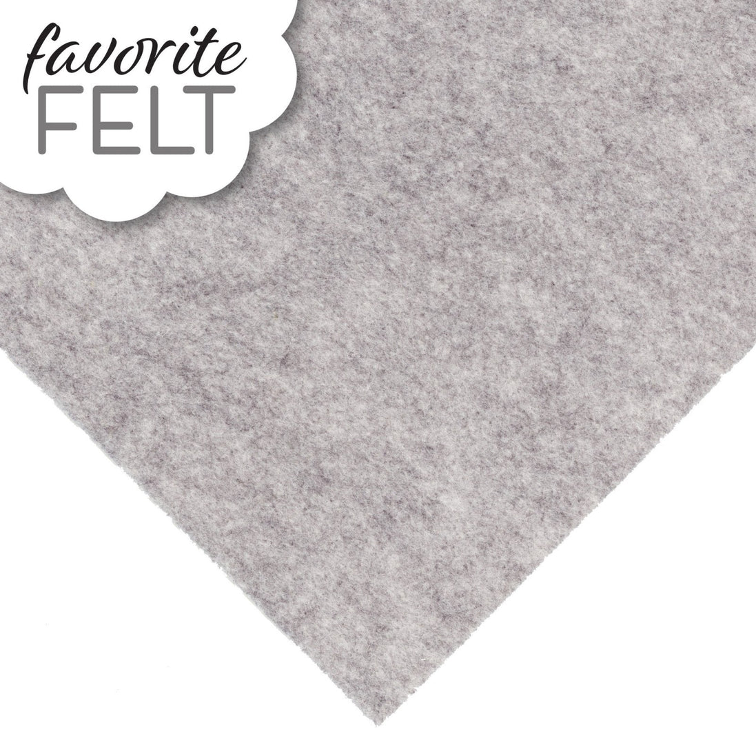 OESD Favorite Felt Grey 2/pk
