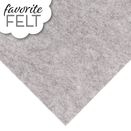 OESD Favorite Felt Grey 2/pk